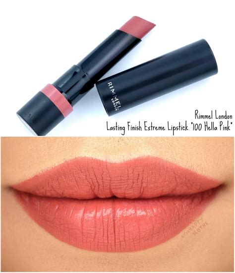 Rimmel London | Lasting Finish Extreme Lipstick: Review and Swatches ...