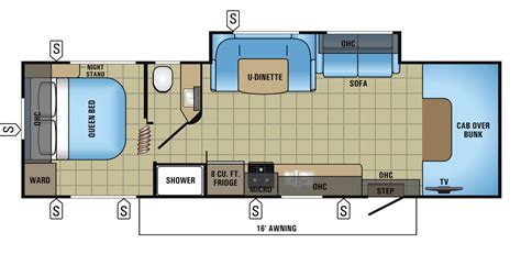 29-Jayco-Redhawk-Class-C-RV-Rental-Floorplan