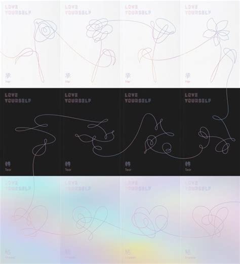 Love Yourself Album Covers - BTS 101