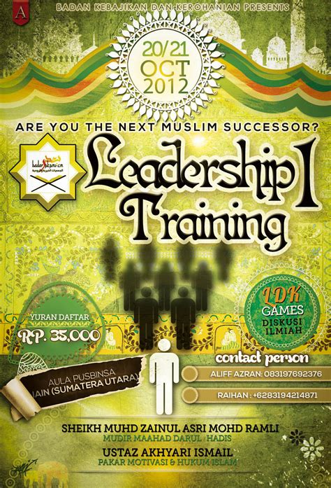 Poster : Leadership Training 1 by Afiqi on DeviantArt