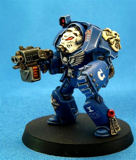 Space Marines, Terminator Armor, Ultramarines, Warhammer 40,000 ...