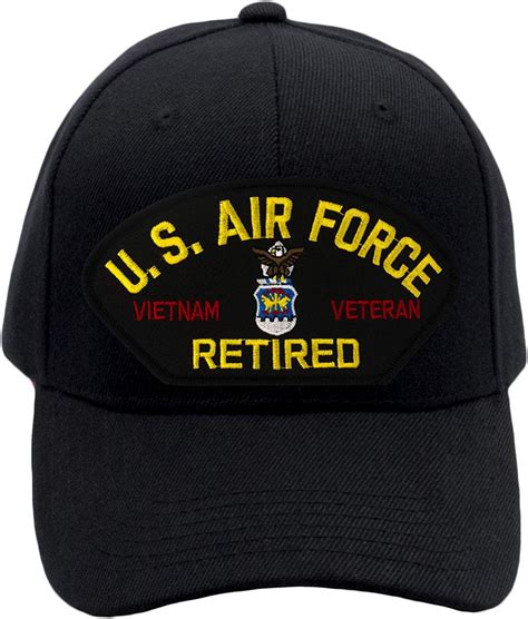 Patchtown US Air Force Retired - Vietnam Veteran Hat/Ballcap Adjustable ...