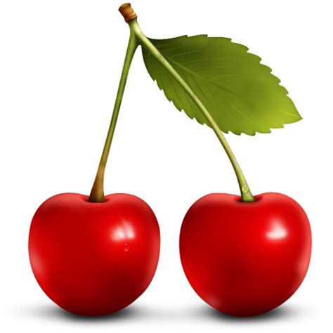 red cherry PNG image, free download