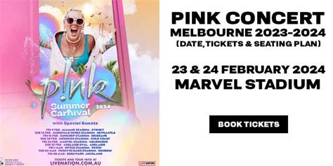 (Book Now) Pink concert Melbourne 2023 : 23 & 24 Feb 2024