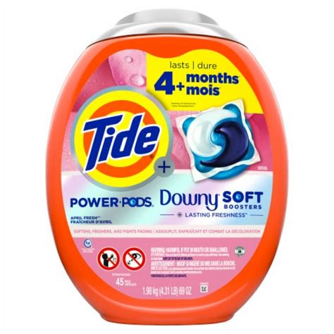 Tide Pods With Downy April Fresh Laundry Detergent Pods, 45 ct - Pick ...