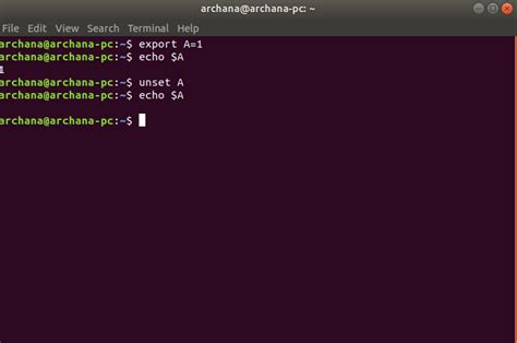 Environment Variables in Linux/Unix - GeeksforGeeks