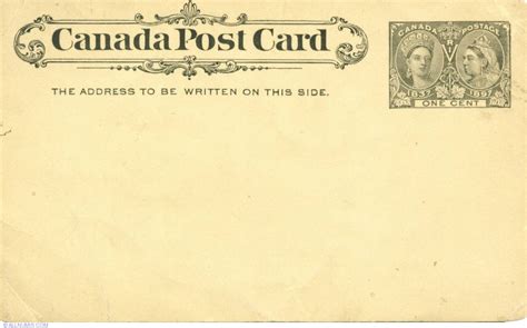 Canada Post Card-1897, Overall country - Canada - Postcard - 3290