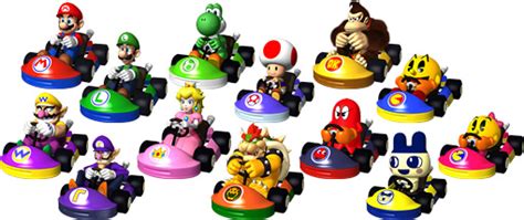 Image - List of Mario Kart GP characters..jpg - The Mario Kart Racing ...