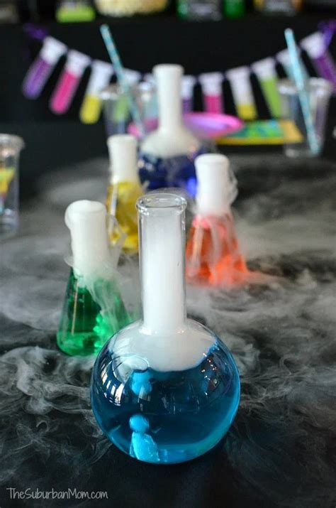 Science Birthday Party Ideas - Printables, Food, Experiments And More