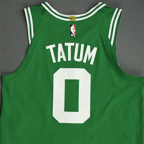 Jayson Tatum - Boston Celtics - Game-Worn Icon Edition Jersey - Scored ...