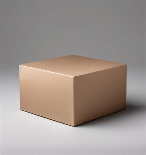 Premium AI Image | brown cardboard box