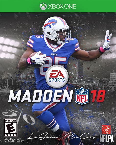 I made alternate Madden 18 Covers : r/buffalobills