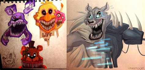 Sketchbook Twisted Ones by FireFoop on DeviantArt