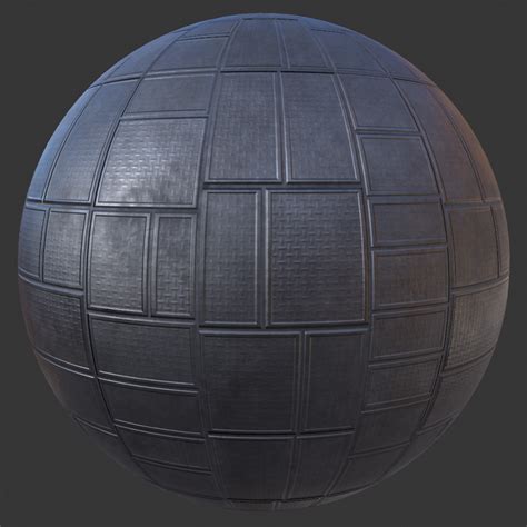 Metal Plates Panel PBR Material - Free PBR Materials