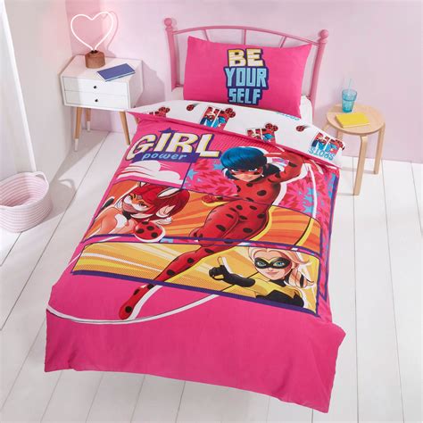 Kids Miraculous Ladybug Duvet Set I Character.com Official Merchandise