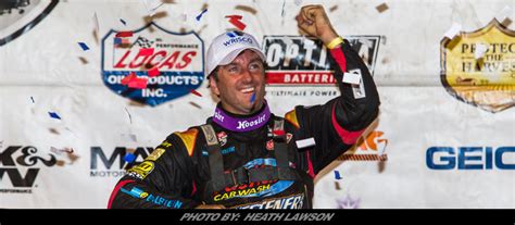 Tim McCreadie Breaks Through For Lucas Oil Late Model Dirt Series Win ...