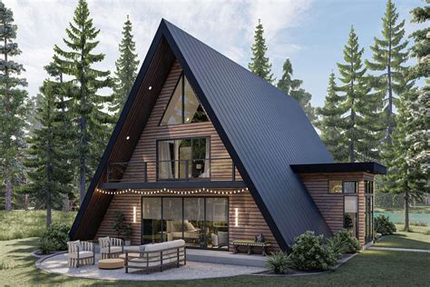 A Frame House Plans | Small Cabins, Modern & Luxury Designs