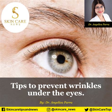 Tips to prevent wrinkles under the eyes-- Skincare News--