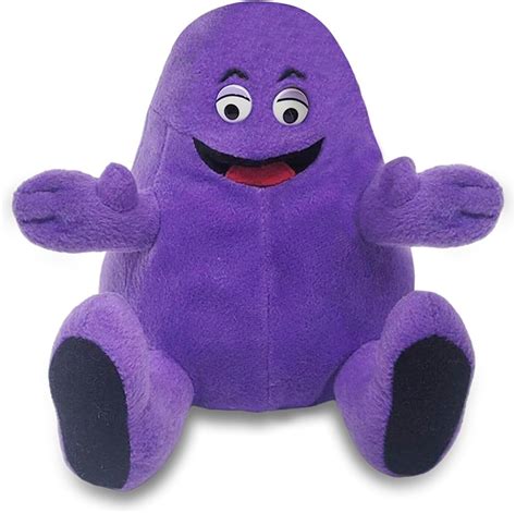 Amazon.com: ZXQJRAQ Grimace Plush - 8inch Grimace Plush Plushie Toys ...