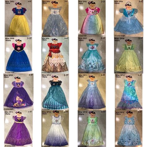 Brandnew Disney Princess Dress / Heroes / Book Character Costume ...