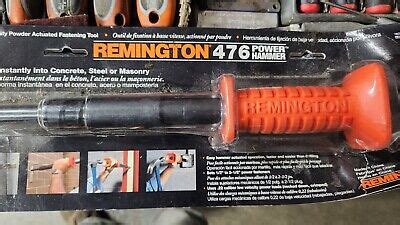 Remington 476 Power Hammer Item #78708 .22 caliber Power Actuated Nail ...