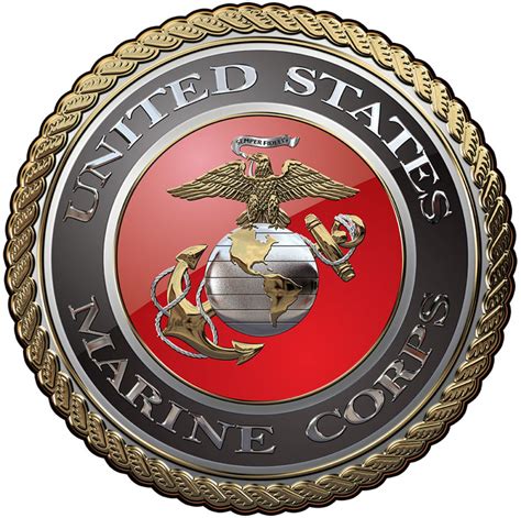 United States Marine CORP EMBLEM All Metal Sign 16 x 16" | North Bay ...