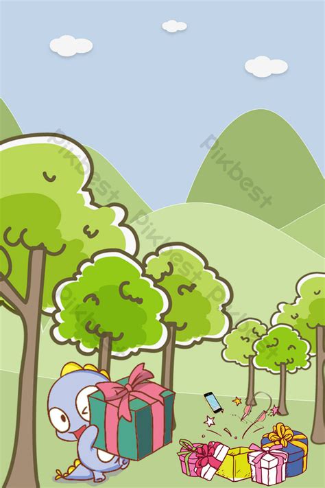 Cartoon Illustration Background Picture | PSD Backgrounds Free Download ...