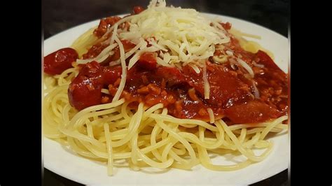 Jollibee Spaghetti Recipe - YouTube