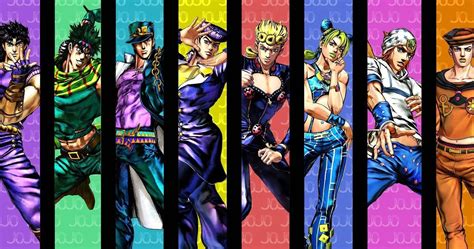 Main Characters In Jojo's Bizarre Adventure, Power Ranked - ®JJBA Merch