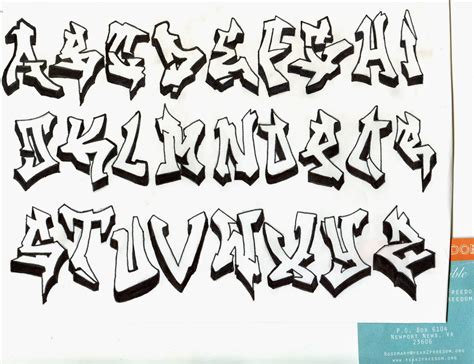 Graffiti Wall: Graffiti Alphabets