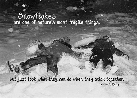 Snow Angels Quote by JAMART Photography