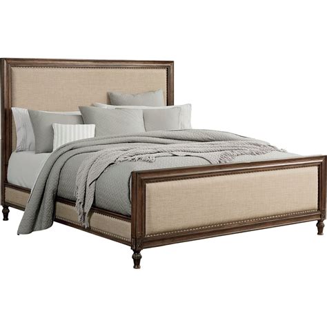 Cambridge Lexington Upholstered Queen-Size Bed Frame - Walmart.com