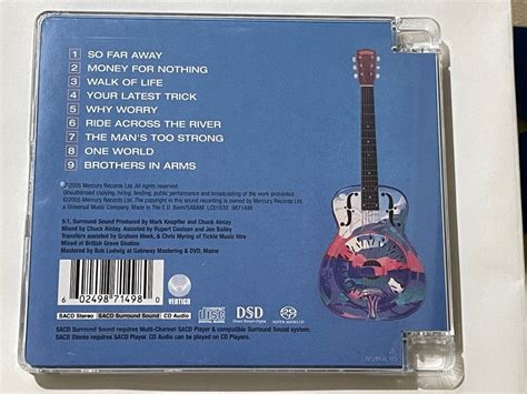 Dire Straits / Brothers in Arms 20th anniversary SACD, Hobbies & Toys ...