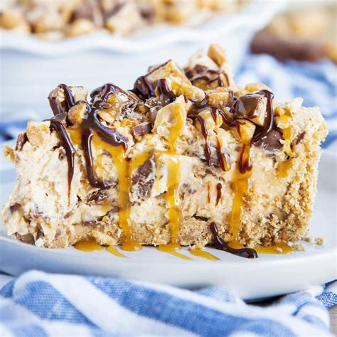 No Bake Snickers Pie – Like Mother, Like Daughter