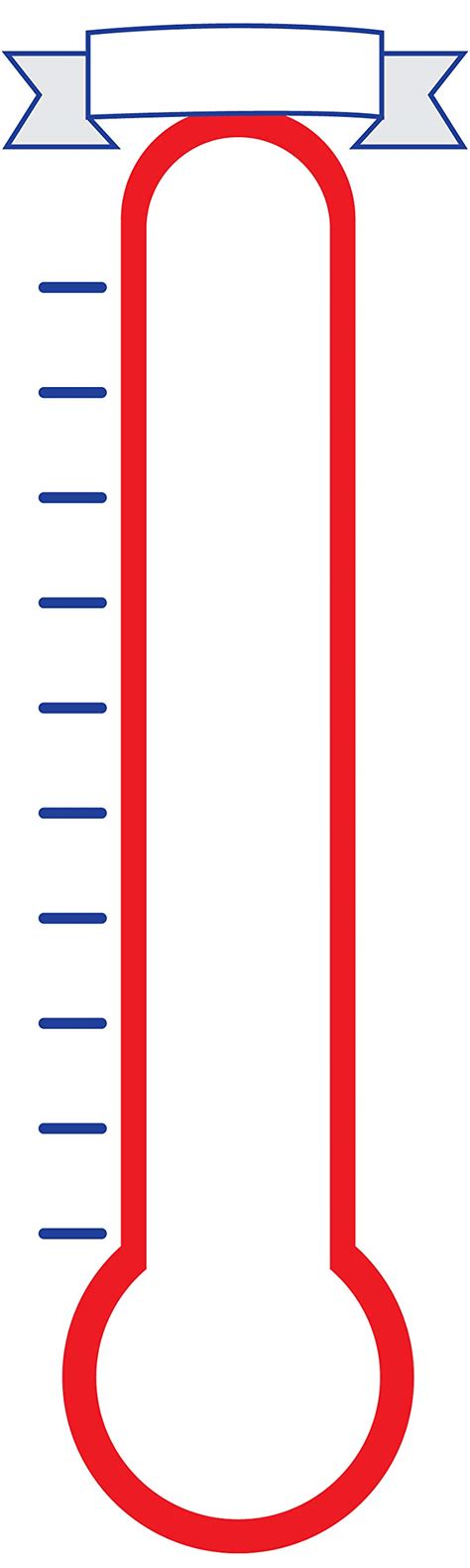 Fundraising Thermometer Template