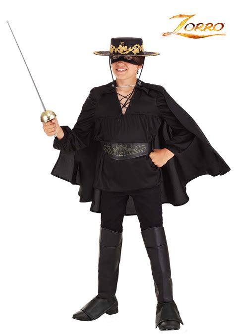 Kid's Deluxe Zorro Costume - Walmart.com