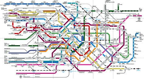 Carte De Métro Tokyo | Subway Application