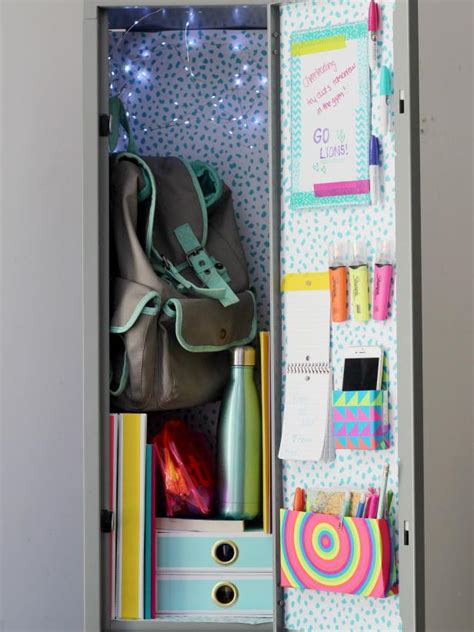 diy locker decorations 22 diy locker decorating ideas - AK Decor Ideas