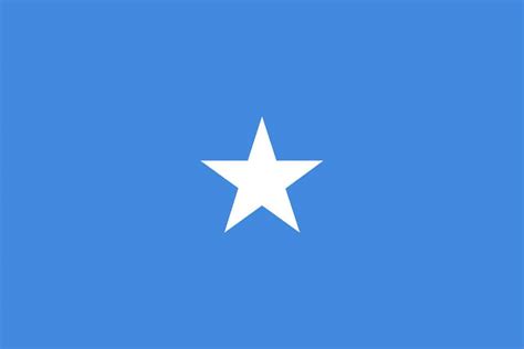 Which Country Has a Light Blue Flag With One White Star in the Middle ...