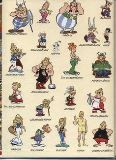 Asterix And Obelix Characters Names