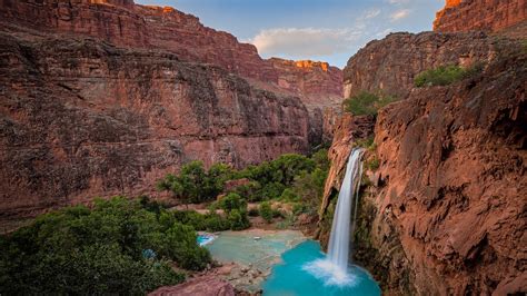 nature, landscape, canyon, rocks, clouds, sky, valley, Grand Canyon ...