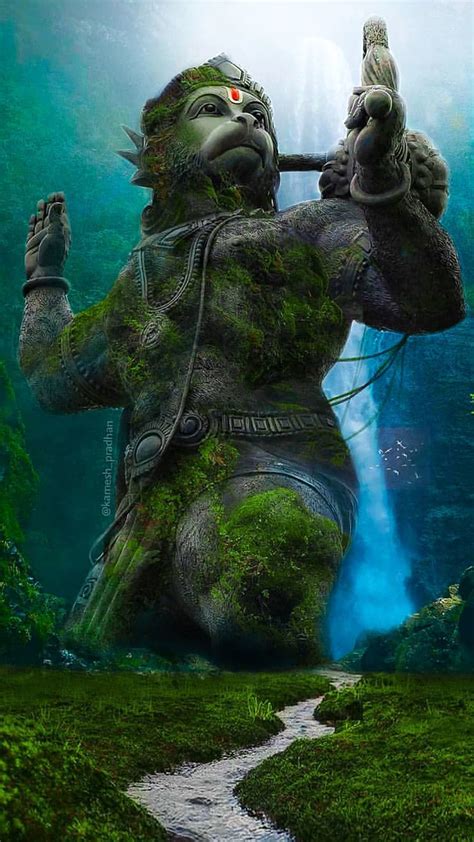 Hanuman ji statue mobile wallpaper - HD Mobile Walls