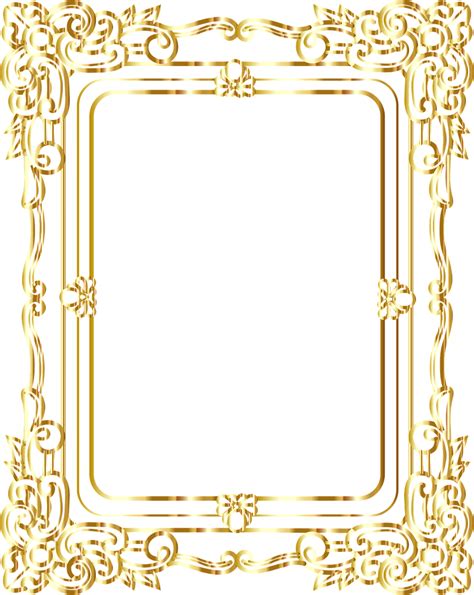 Download Frame, Border, Gold. Royalty-Free Vector Graphic - Pixabay