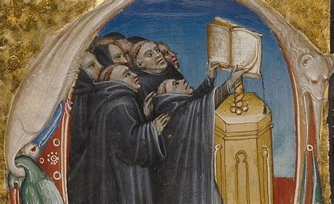 Monks reading | Medieval literature, Medieval art, Medieval life