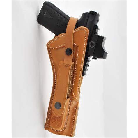 Leather "low" holster for Mark iv target - AR15.COM