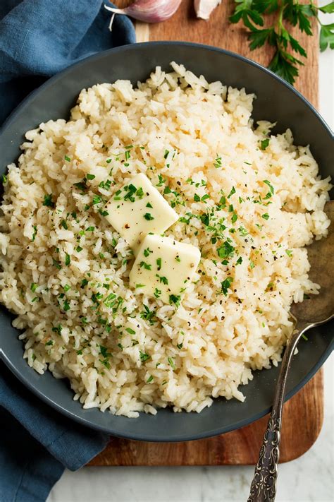 Garlic Butter Rice Recipe - Cooking Classy