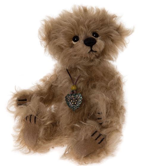 Charlie Bears Flute Mini Teddy Bear Mini Mohair Stuffed Animal Jointed ...