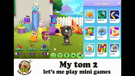 let's me play mini games - My tom 2 - YouTube