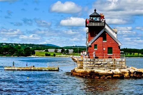 Maine Lighthouses and Beyond: Rockland Breakwater Lighthouse