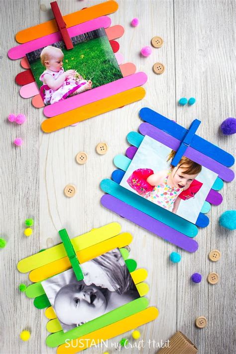 Easy Popsicle Stick Crafts For Preschoolers